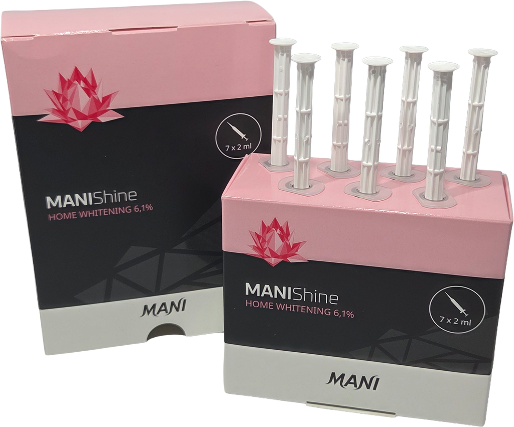 MANIShine Bleach Home 6,1 % | Professionelles Home Bleaching