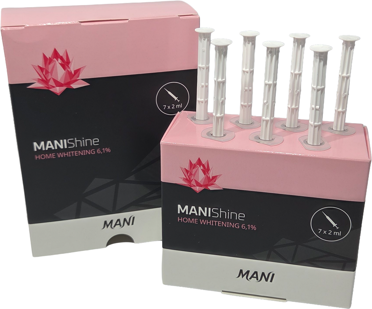 MANIShine Bleach Home 6,1 % | Professionelles Home Bleaching