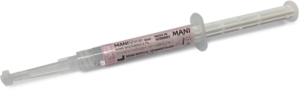 MANIShine Bleach Home 6,1 % | Professionelles Home Bleaching